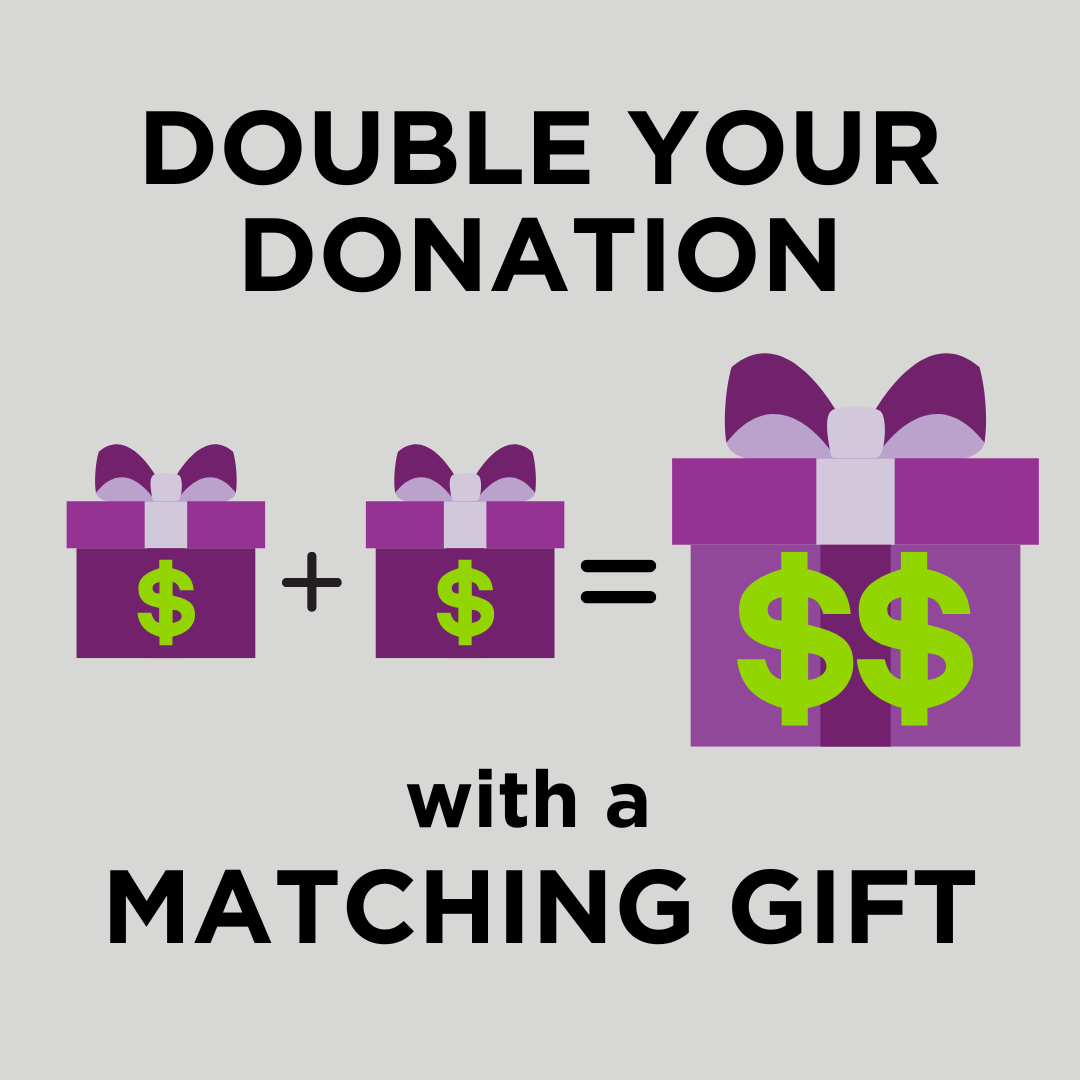 double your donations